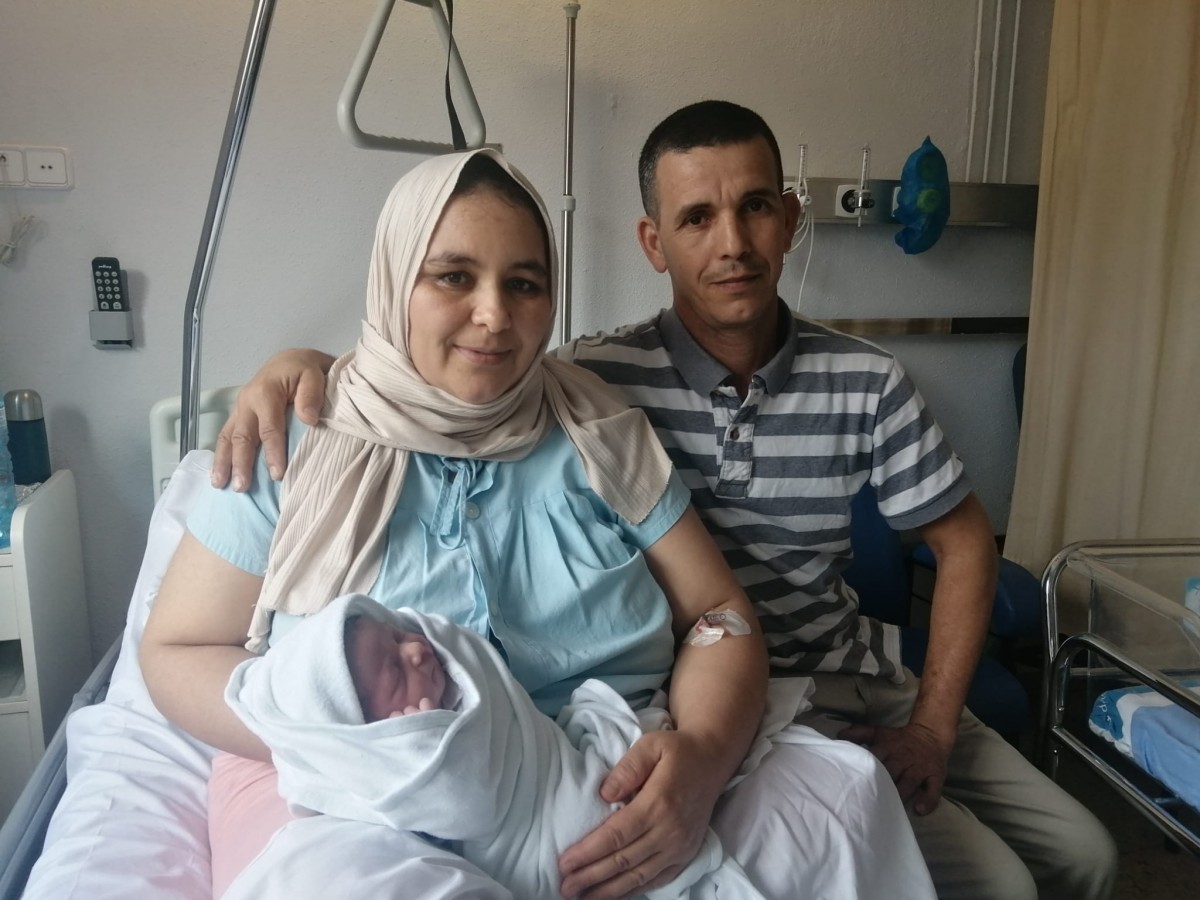 Yousaf nascut a l'Hospital Verge de la Cinta de Tortosa és el primer ebrenc de l'any 