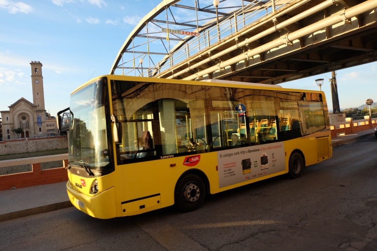 Línia urbana dels autobusos Hife a Tortosa 