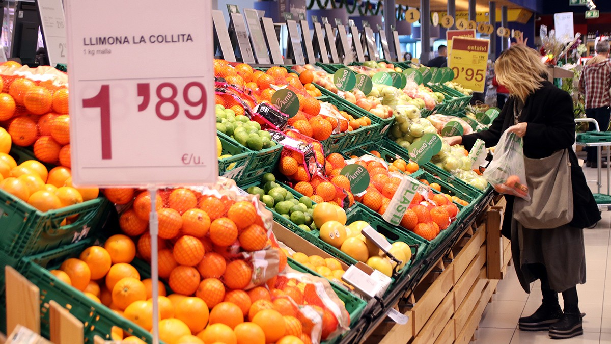 La inflació en el preu dels aliments a la província de Tarragona s'enfila fins al 16%.