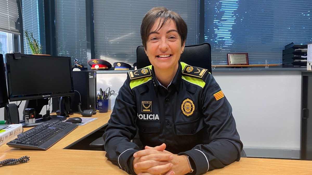 López és la primera dona al capdavant de la Policia Local de Cambrils