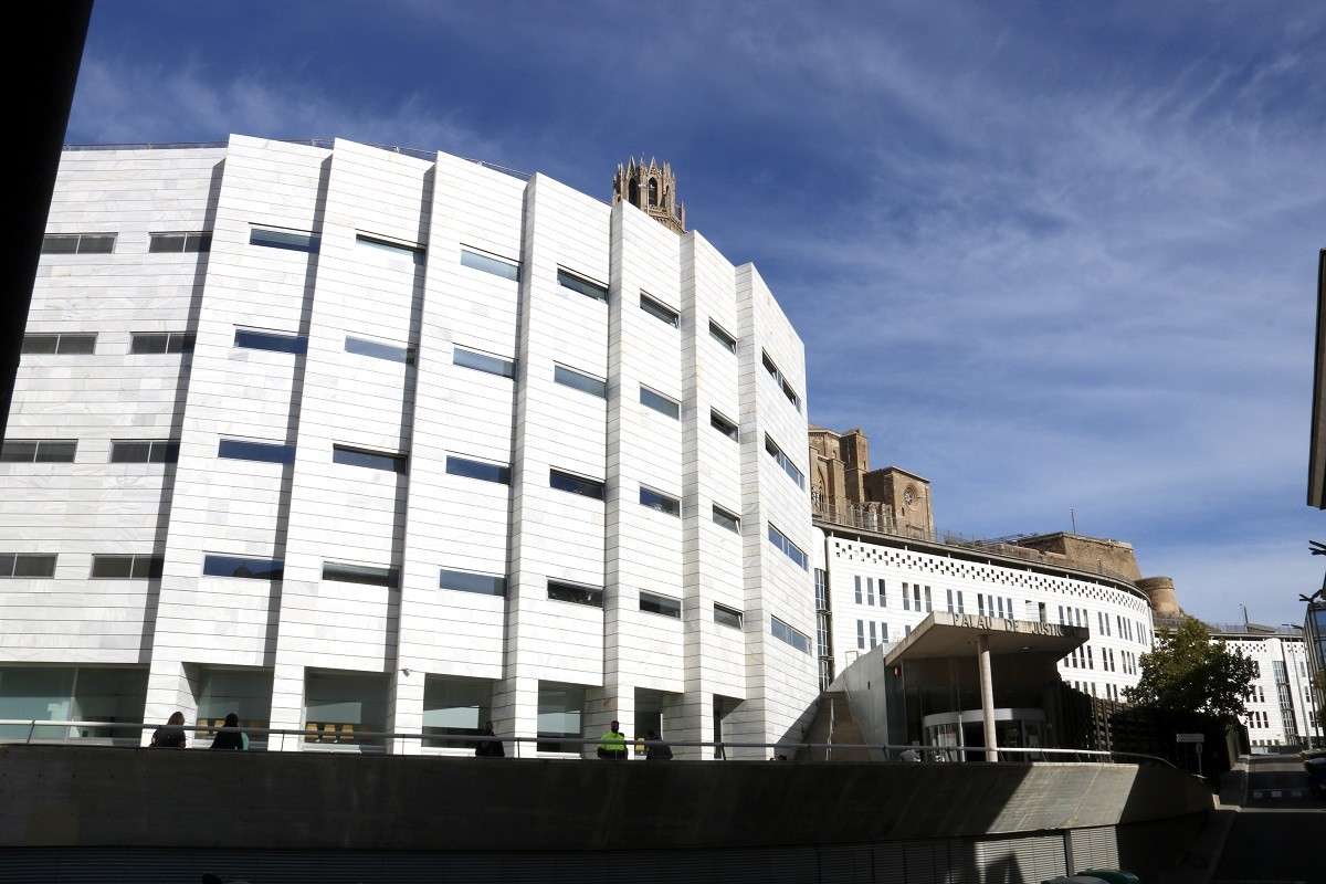 Imatge d'arxiu dels jutjats de Lleida  
