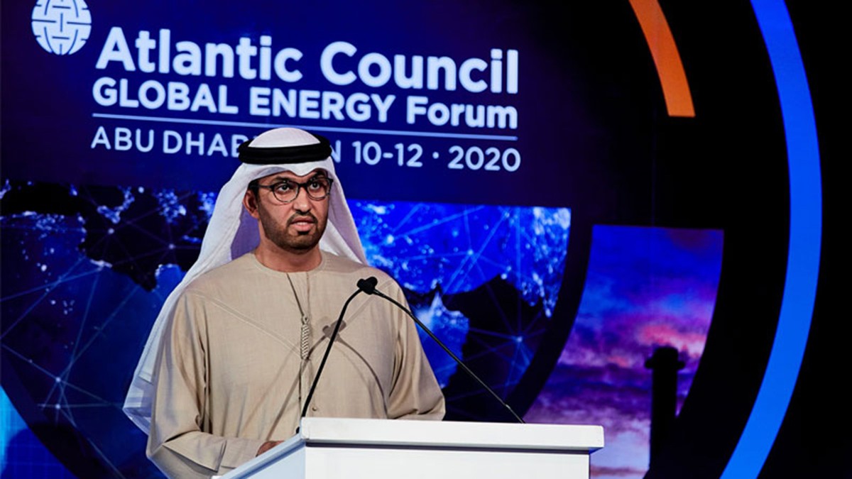 El sultà Ahmed al-Jaber, CEO de la petrolera estatal d'Abu Dhabi 