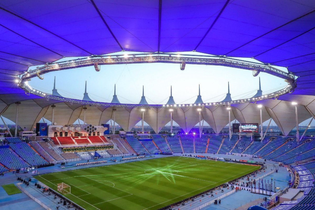 L’estadi Rei Fahd de Riad, seu de la final de la Supercopa estatal de 2023.