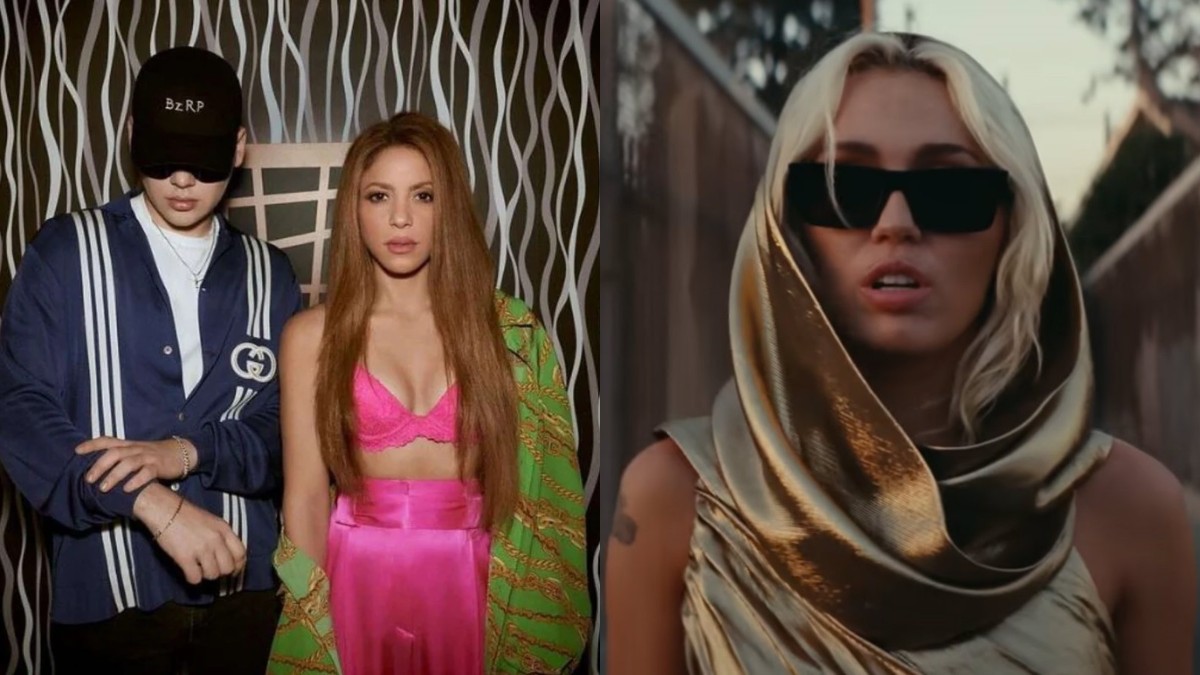 Shakira i Miley Cyrus, les dues cantants que han dedicat temes als seus ex.