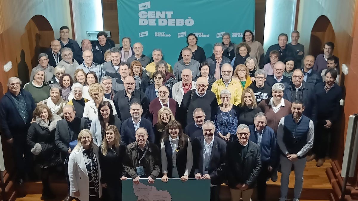Imatge dels participants a la trobada municipalista del partit a la Seu d'Urgell