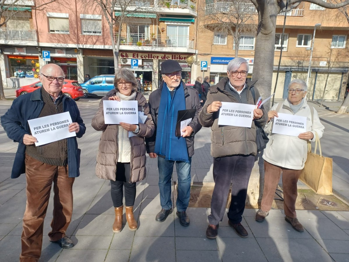 La Plataforma de Pensionsites convoca una acció de protesta per la guerra d'Ucraïna