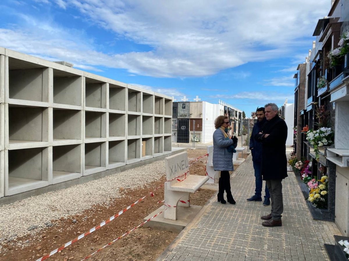 Una inversió de 77.000 euros permetrà disposar de 144 nous nínxols ampliar l’espai disponible al cementeri