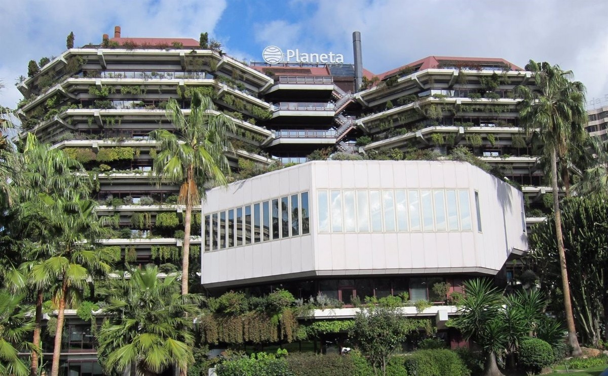 L'edifici del Grup Planeta, en imatge d'arxiu