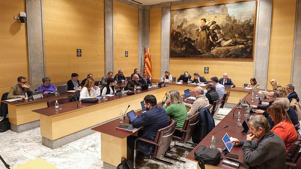 Pla general del Ple de la Diputació de Girona