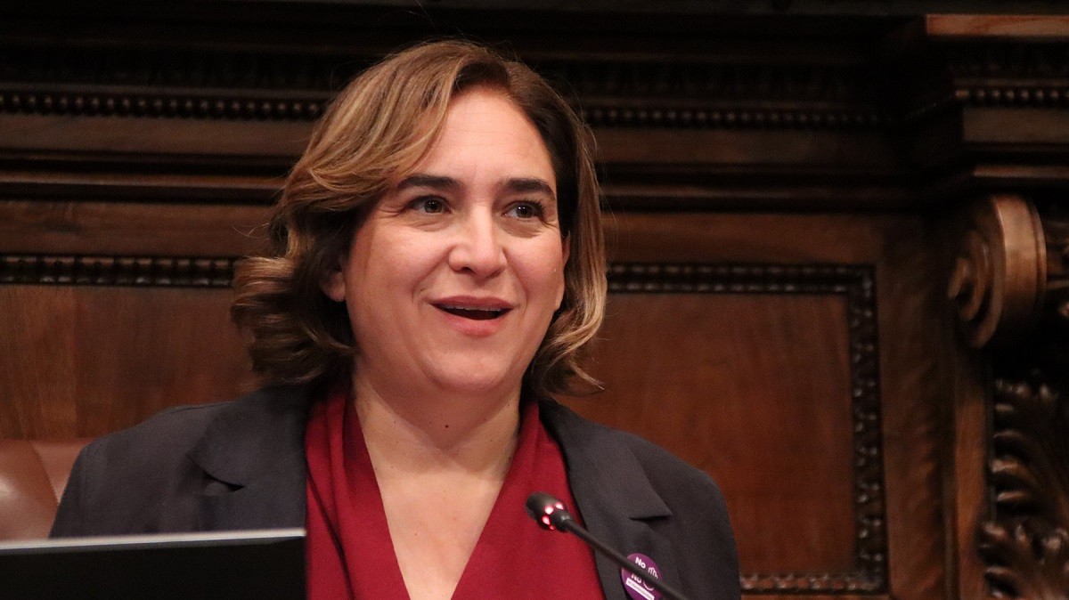 L'alcaldessa de Barcelona, Ada Colau, en imatge d'arxiu