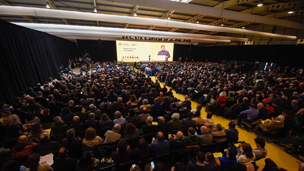 Congrés d'ERC a Lleida.