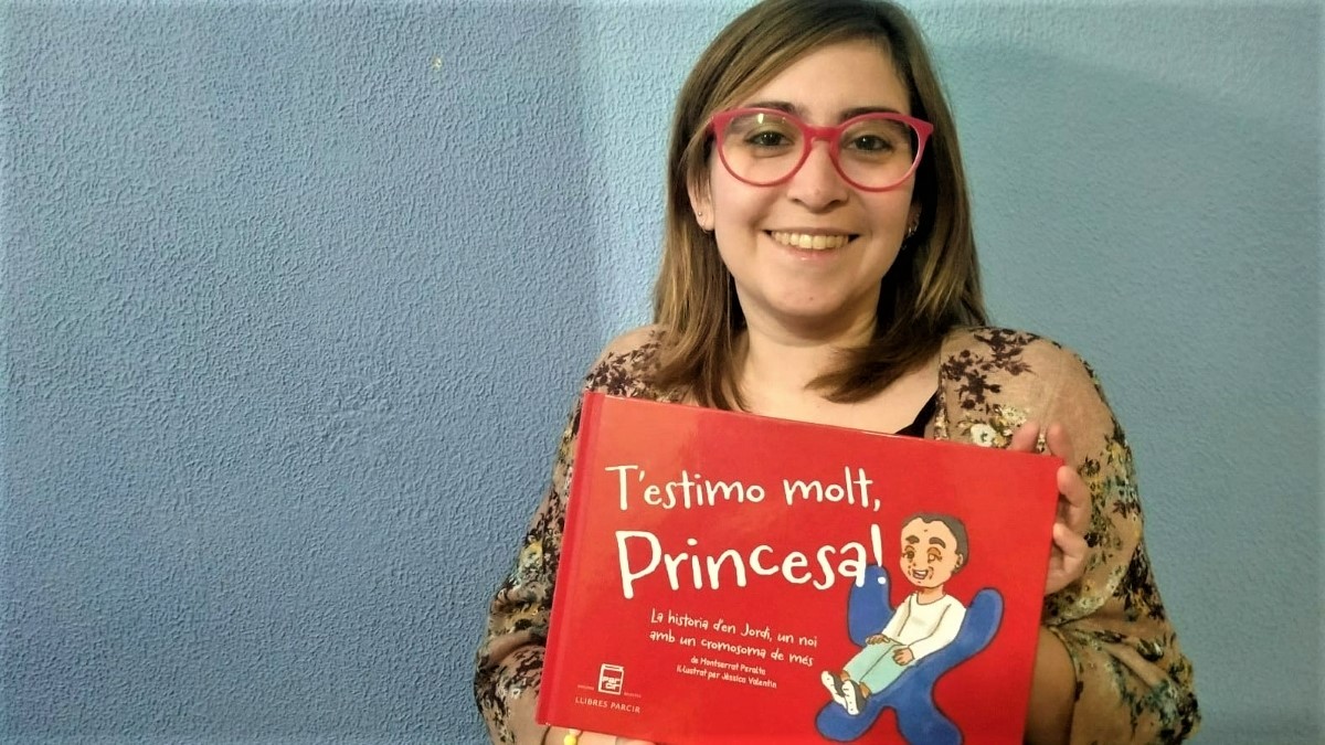 Montse Peralta Jordana és l'autora del llibre «T'estimo molt, princesa!»