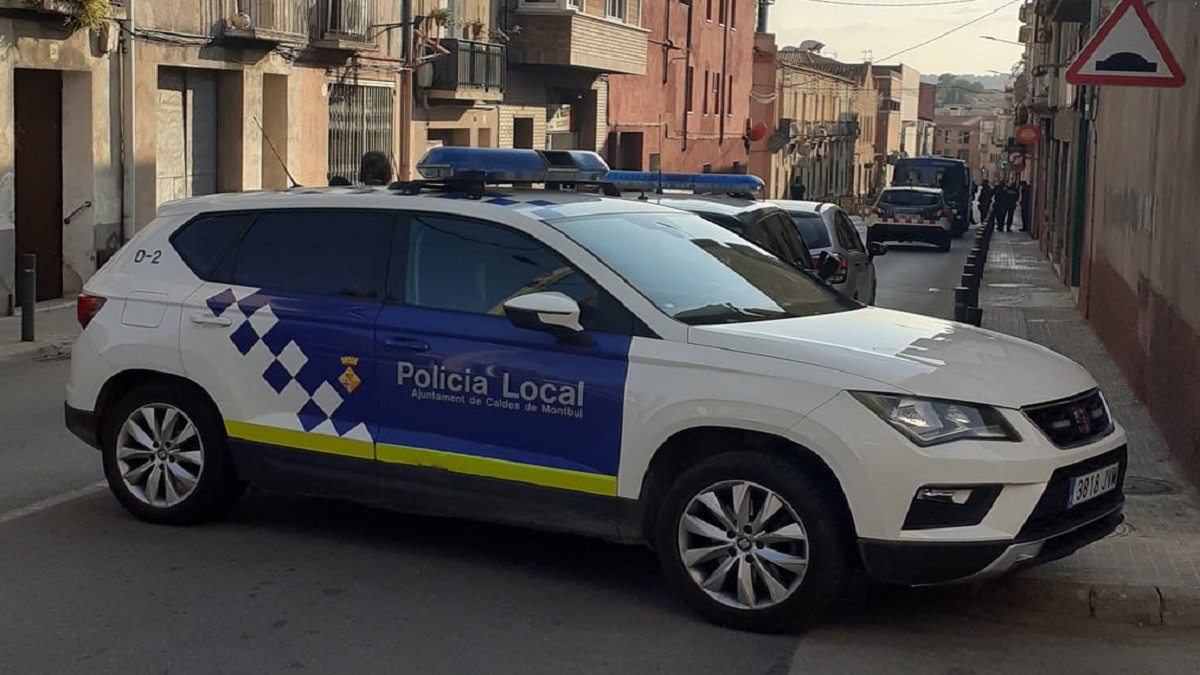 Vehicle policial de Caldes de Montbui