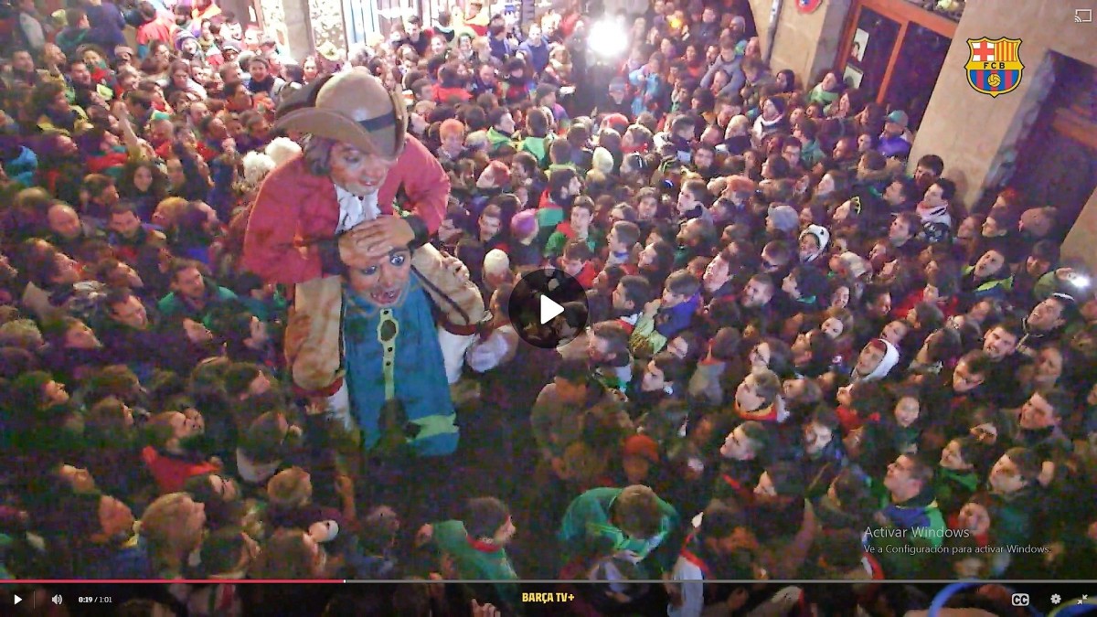 Fotograma on apareix el Carnaval de Solsona