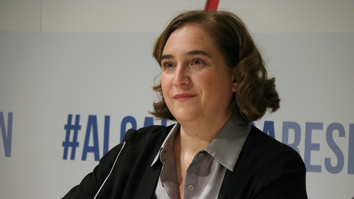 Ada Colau, a la trobada 'L'alcaldessa respon' del Col·legi de Periodistes