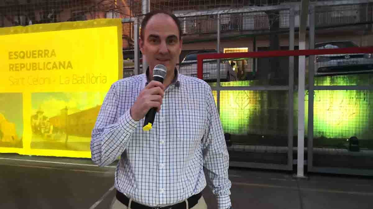 Josep Maria Gayolà, candidat d'ERC Sant Celoni i la Batllòria