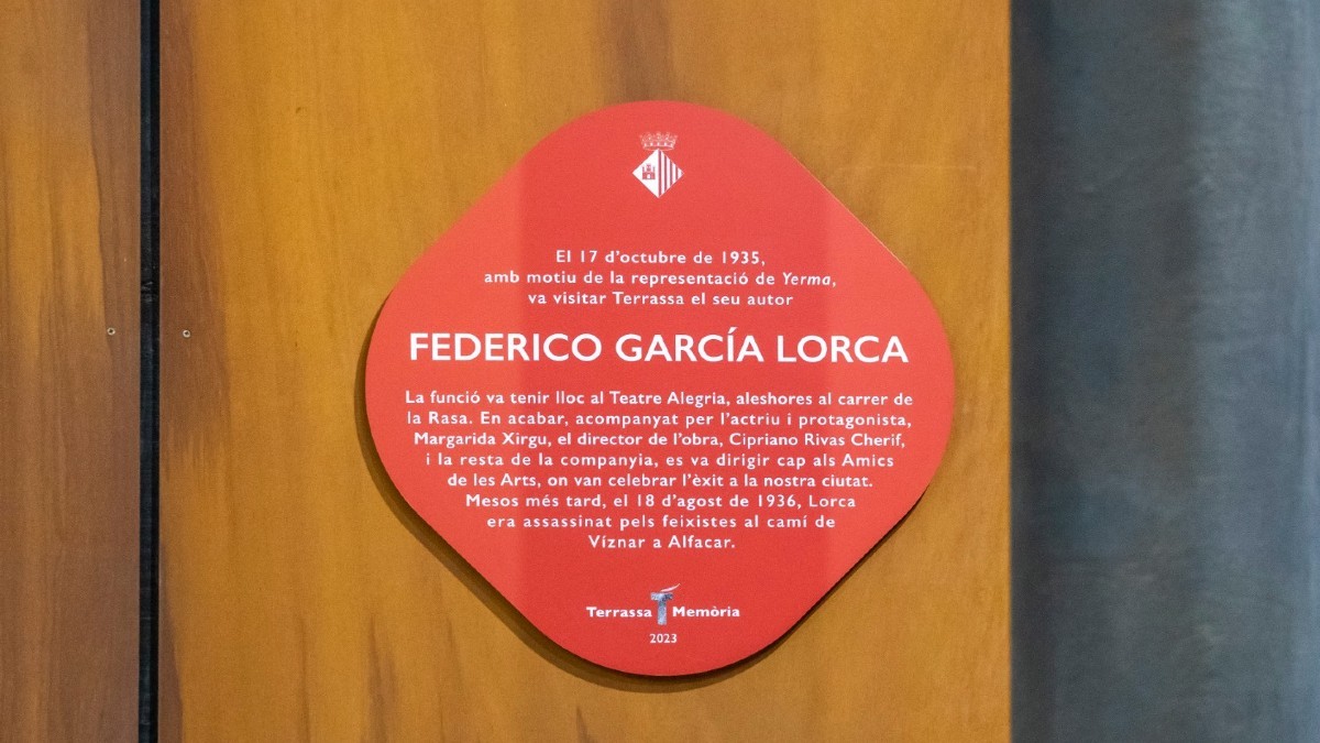 El record de la visita de García Lorca 