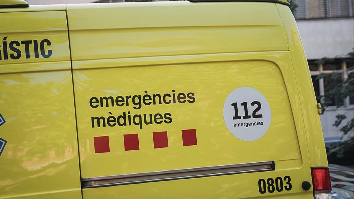 Imatge de recurs d'una ambulància del SEM.