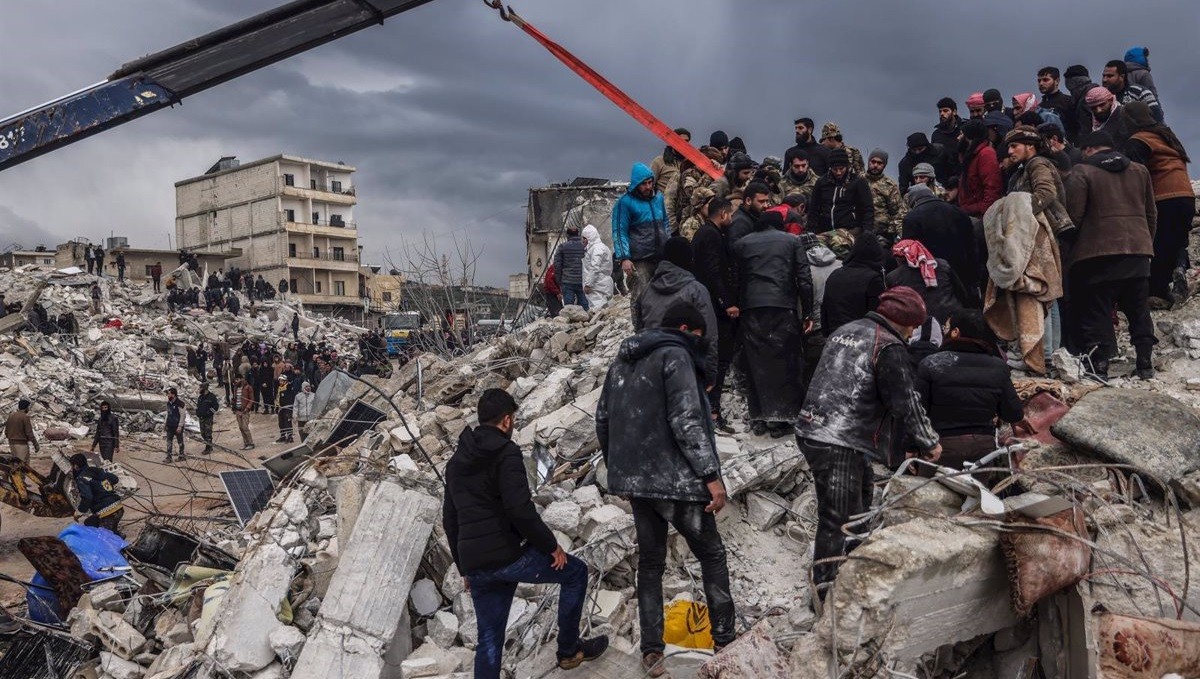 Tasques de rescat a Síria entre les runes provocades pel terratrèmol