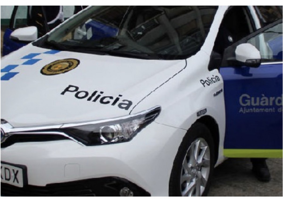 Un cotxe de la policia local de Balaguer, en una imatge d'arxiu