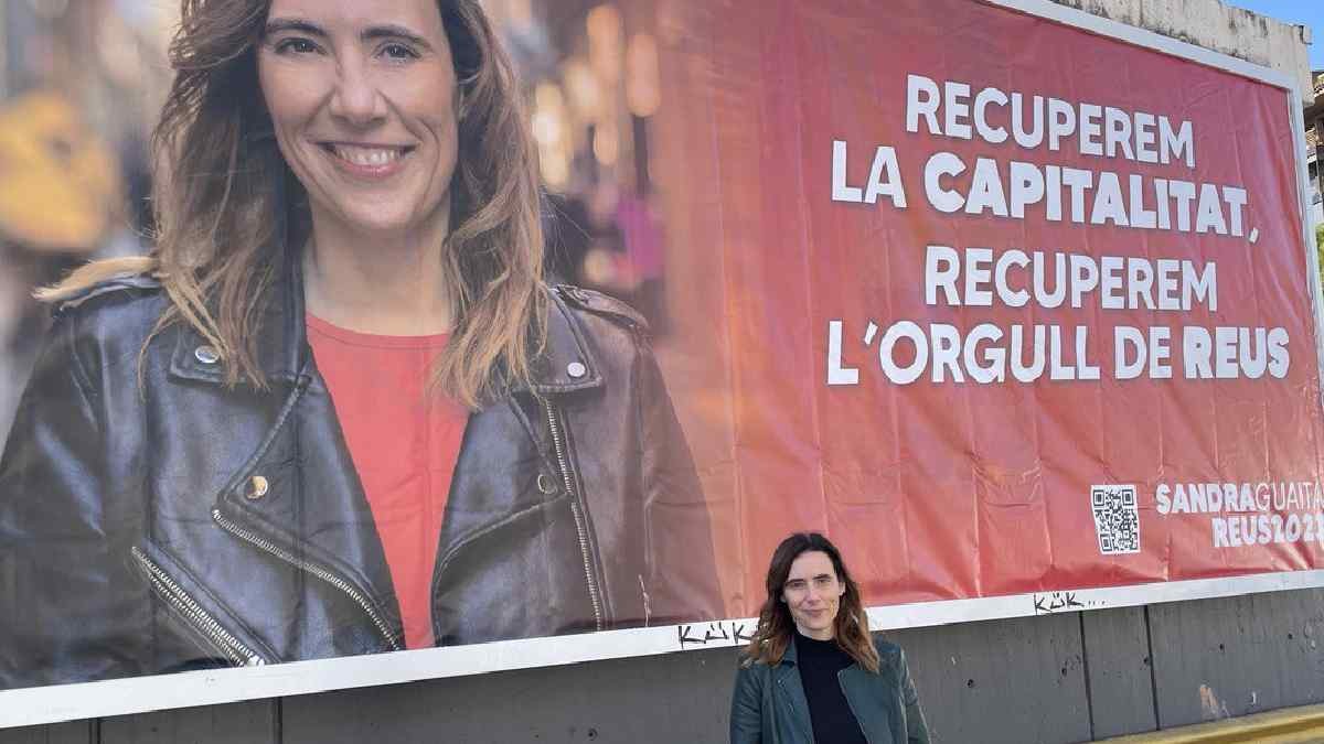 La candidata del PSC, Sandra Guaita, s'ha proposat «recuperar l'orgull reusenc»