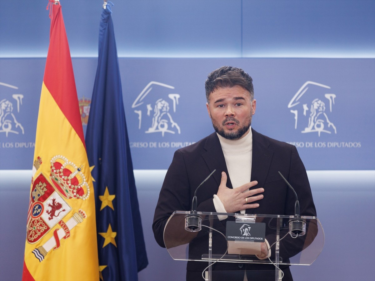 El portaveu d'ERC a Madrid, Gabriel Rufián.
