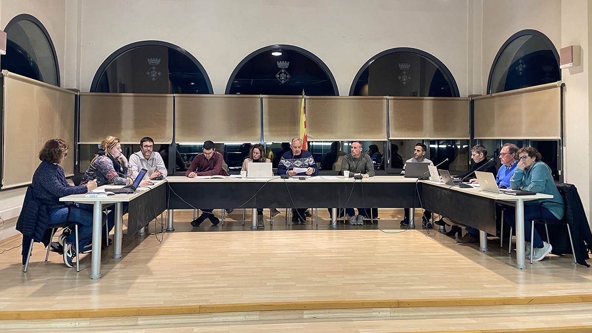 Sessió plenària de l'Ajuntament de Prats, aquest dijous