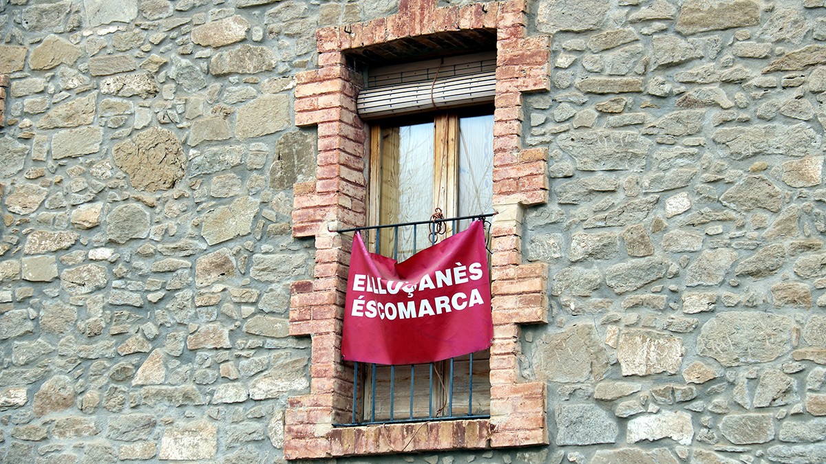 «El Lluçanès és comarca», l'emblema que s'ha convertit en una reivindicació històrica del territori.