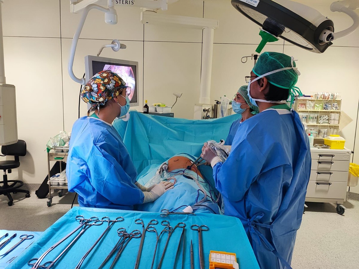 Cirurgia toràcica a l'Hospital Sant Joan de Reus.