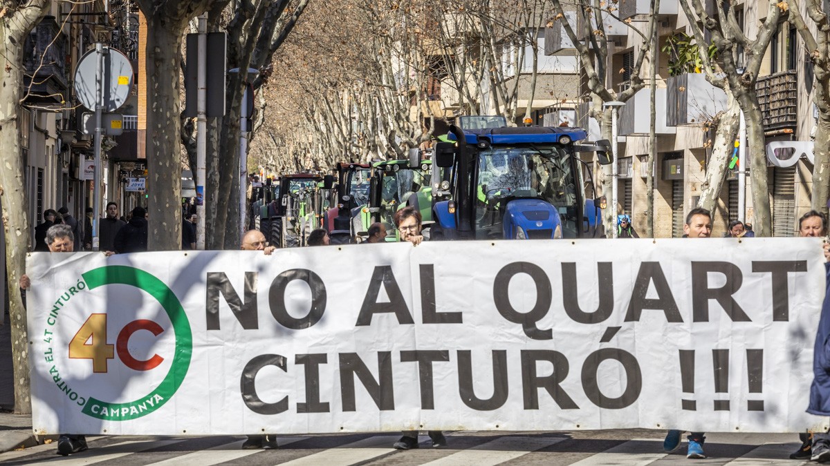 La mobilització del passat mes de febrer a Sabadell 