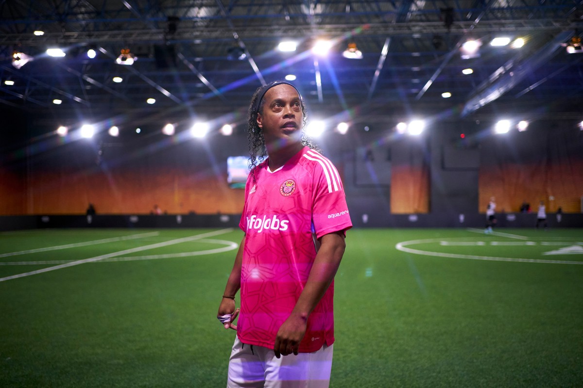 Ronaldinho, diumenge al Cupra Arena