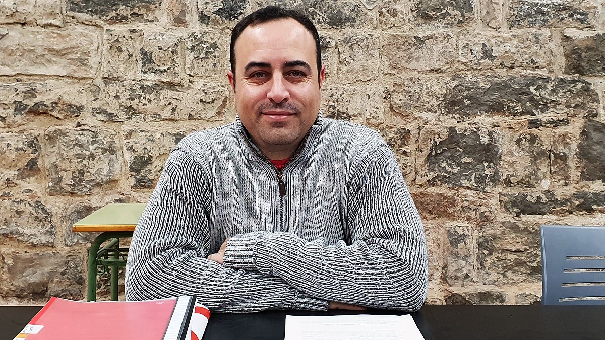 Ismael Merinas, cap de llista de Santpedor en Comú Podem