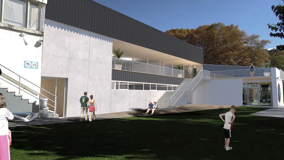 Imatge virtual del nou edifici que es construirà