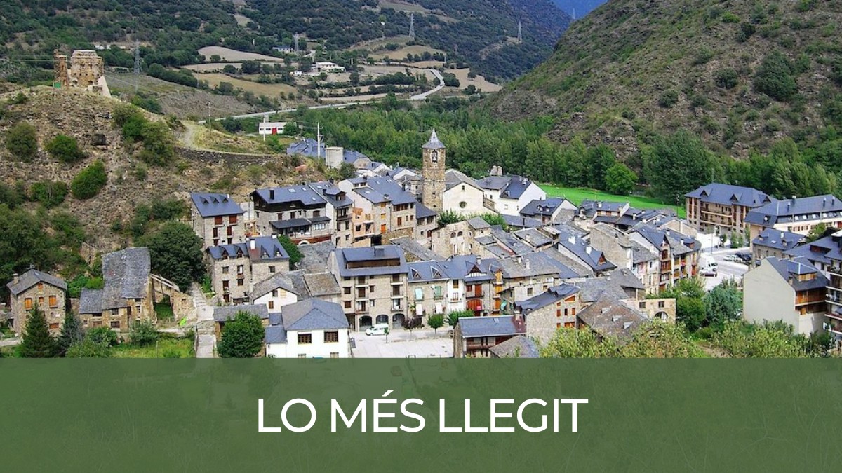 Imatge del poble de Rialp