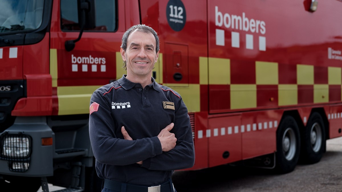 David Borrell és cap dels Bombers de la Generalitat des del 2018