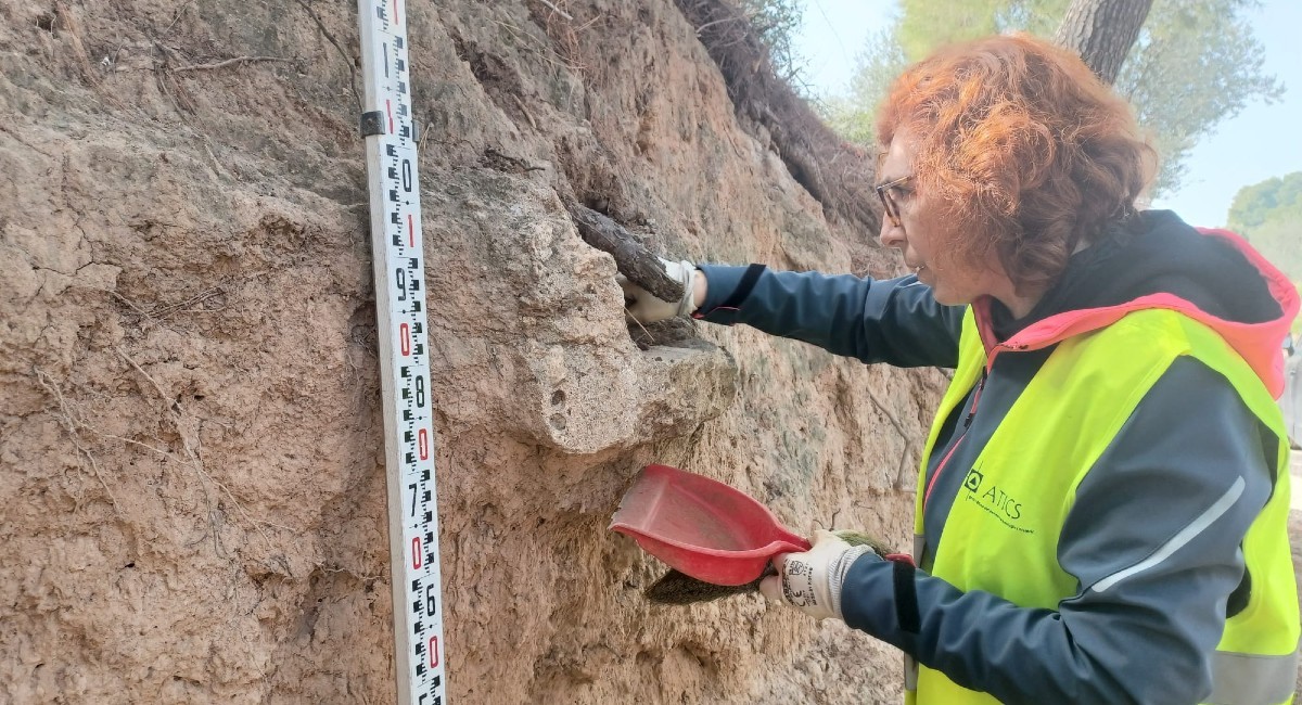 Trobades restes arqueològiques d'època romana als marges del Camí de la Granatxeta, al barri de Vilafortuny