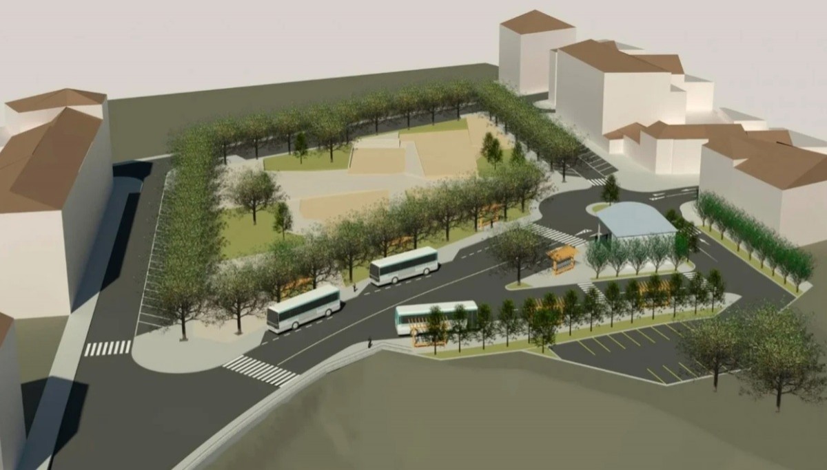 Proposta per a la futura estació de busos al sud de la Rasa dels Molins