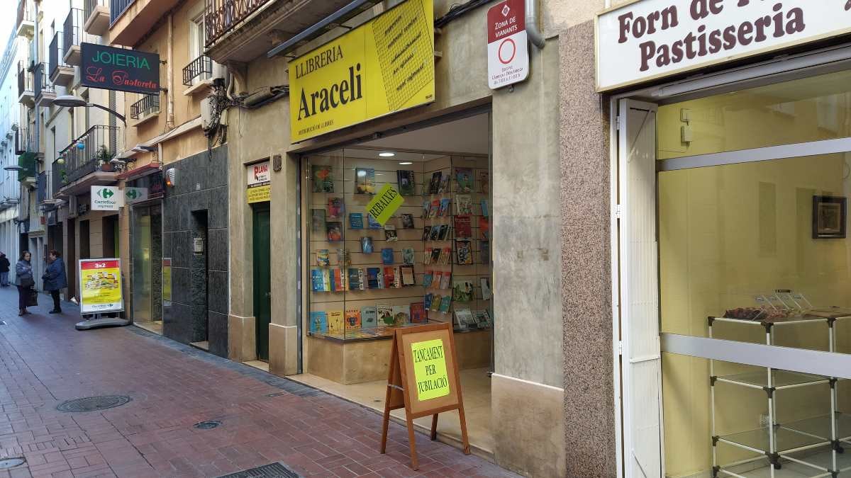 La llibreria Araceli de Reus és un dels establiments històrics el sector a la ciutat