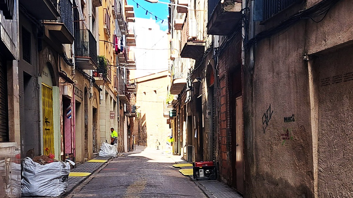 Aquesta setmana han començat les obres de reurbanització del carrer Sant Andreu