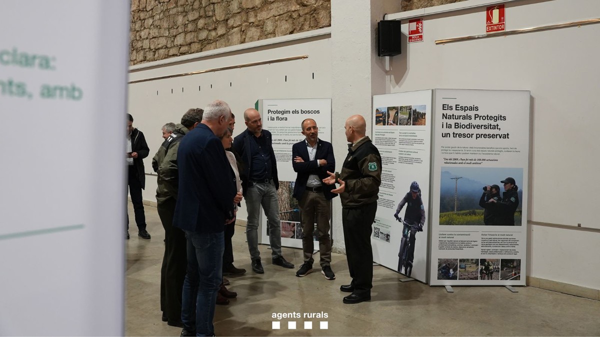 L'exposició sobre els Agents Rurals s'ha pogut veure ja en altres municipis de Catalunya.
