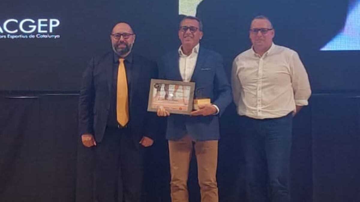 Jordi Bros rep el premi d'Honor a la trajectòria professional