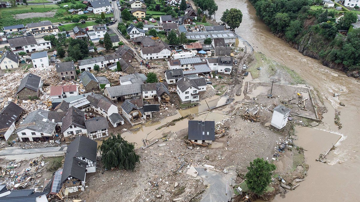 Inundacions catastròfiques a Alemanya l'estiu de 2021