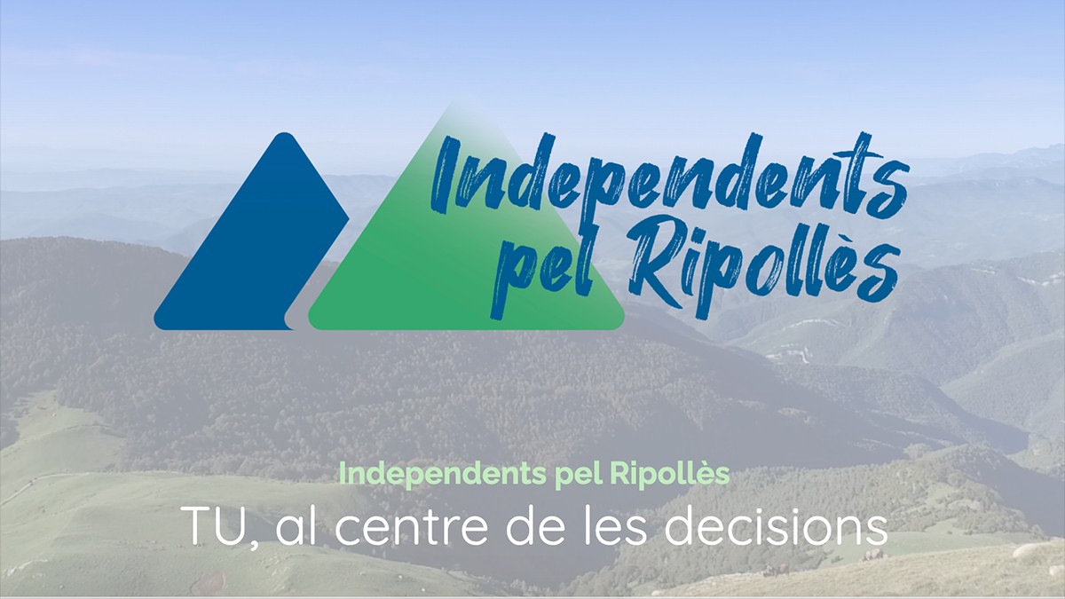 La imatge promocional d'Independents pel Ripollès