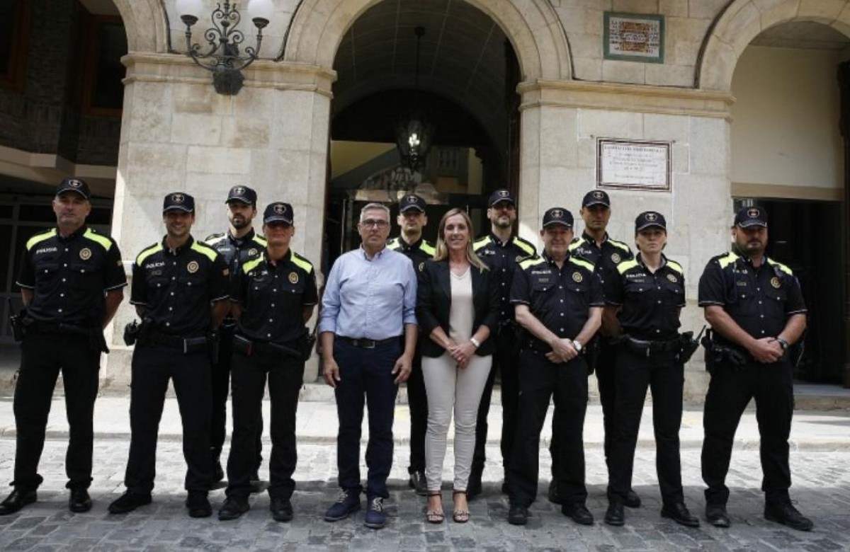 Imatge de grup de la Policia Local de Valls
