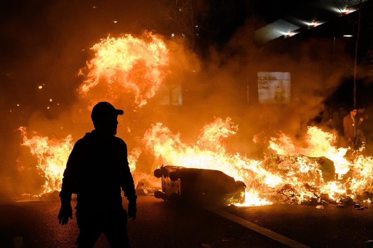 Les protestes s'han estès per les principals ciutats de França, amb xocs violents amb la policia