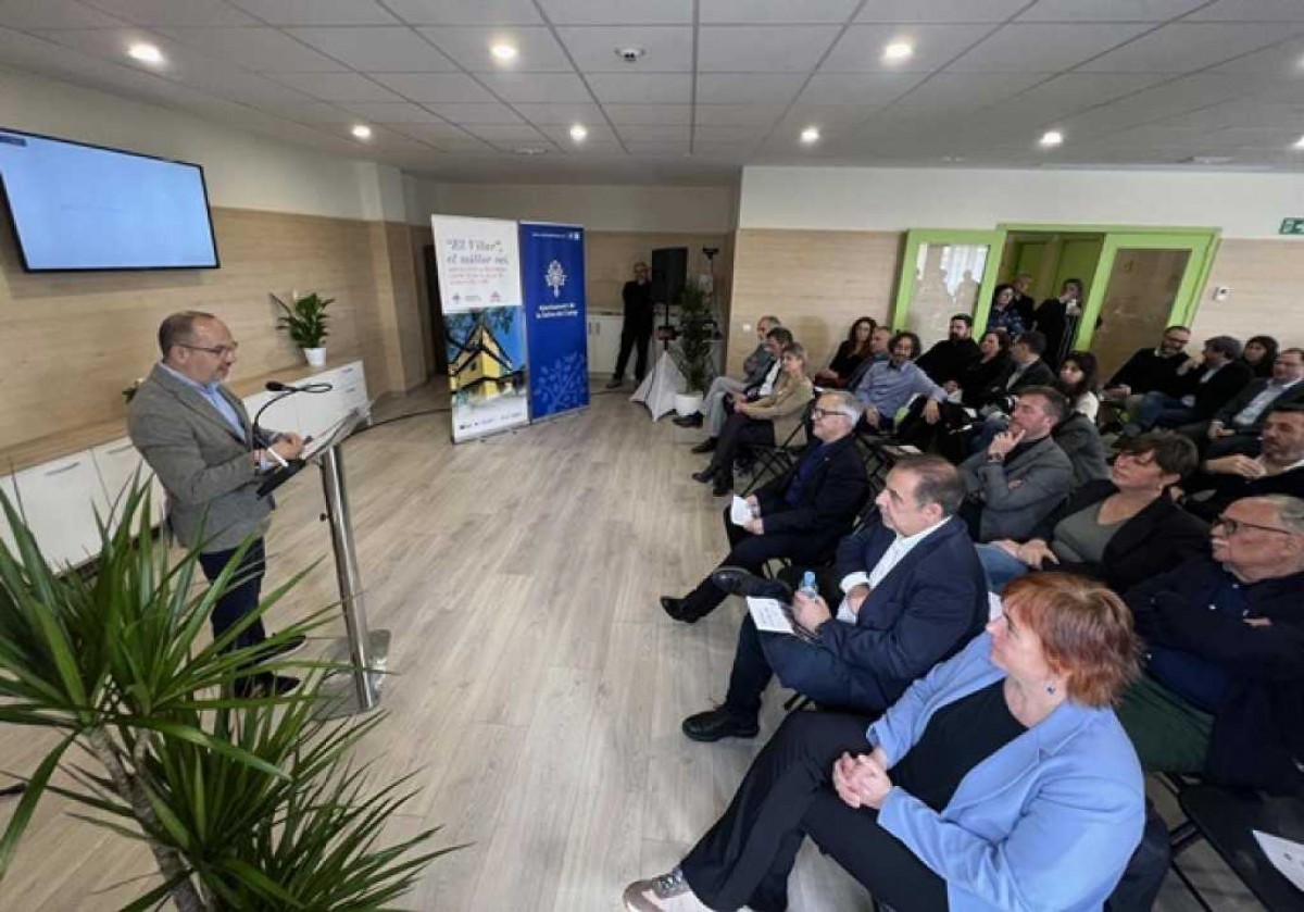 El conseller de Drets Socials, Carles Campuzano, ha presidit l'acte d'obertura