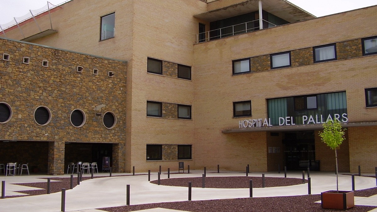 Exterior de l'Hospital Comarcal del Pallars en una imatge d'arxiu
