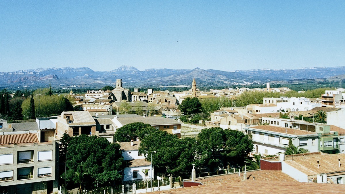 Panoràmica del municipi de Montbrió del Camp.