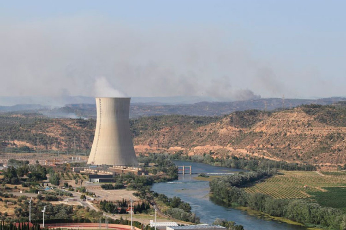 Central Nuclear d'Ascó a la Ribera d'Ebre 