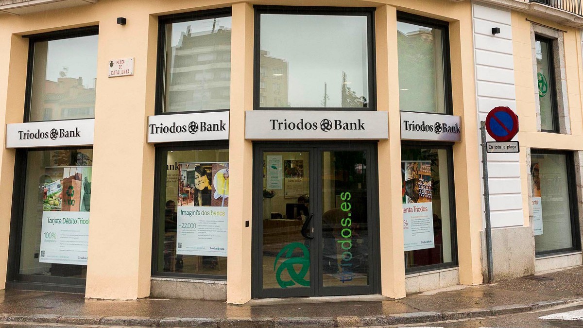 L'oficina que l'entitat financera nascuda als Països Baixos té a Girona